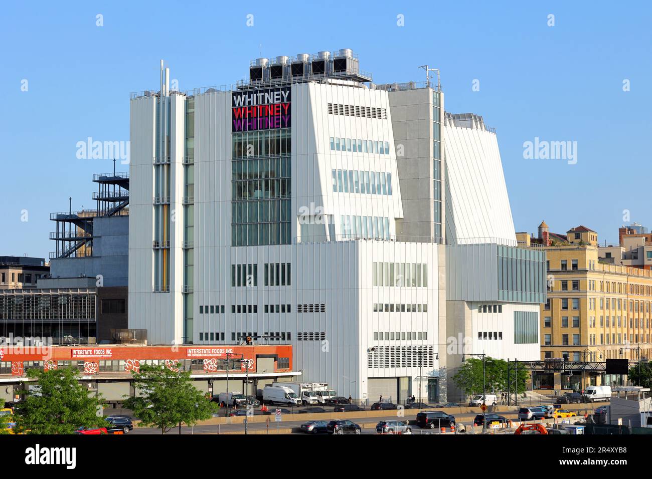 Whitney Museum of American Art, 99 Gansevoort St, New York, NY. A contemporary art museum Stock Photo