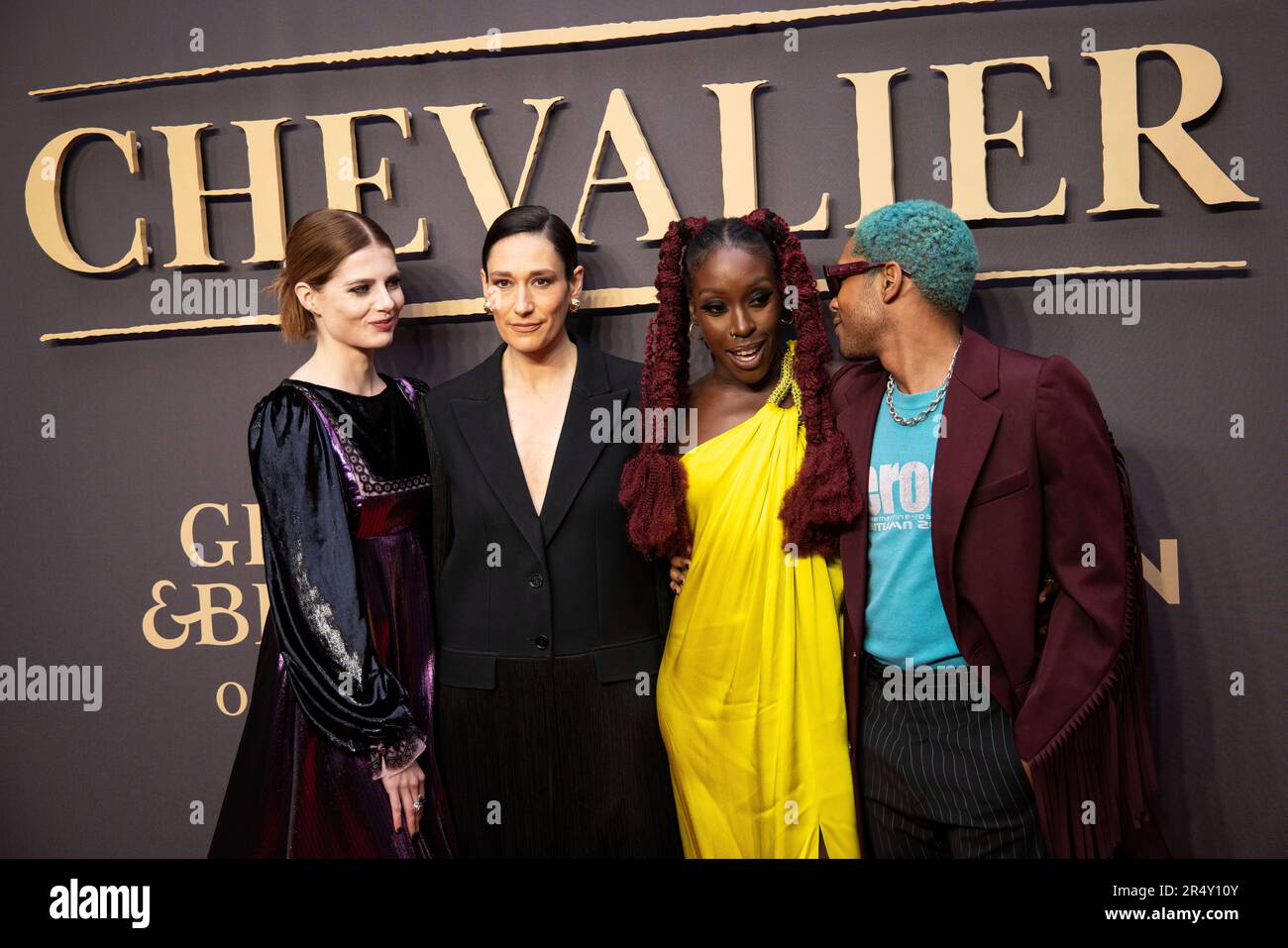 Lucy Boynton, Sian Clifford, Ronke Adekoluejo and Kelvin Harrison Jr