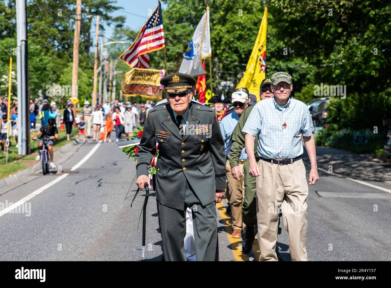 Memorial Day 2023 celebrated in Concord, Massachusetts Stock Photo Alamy