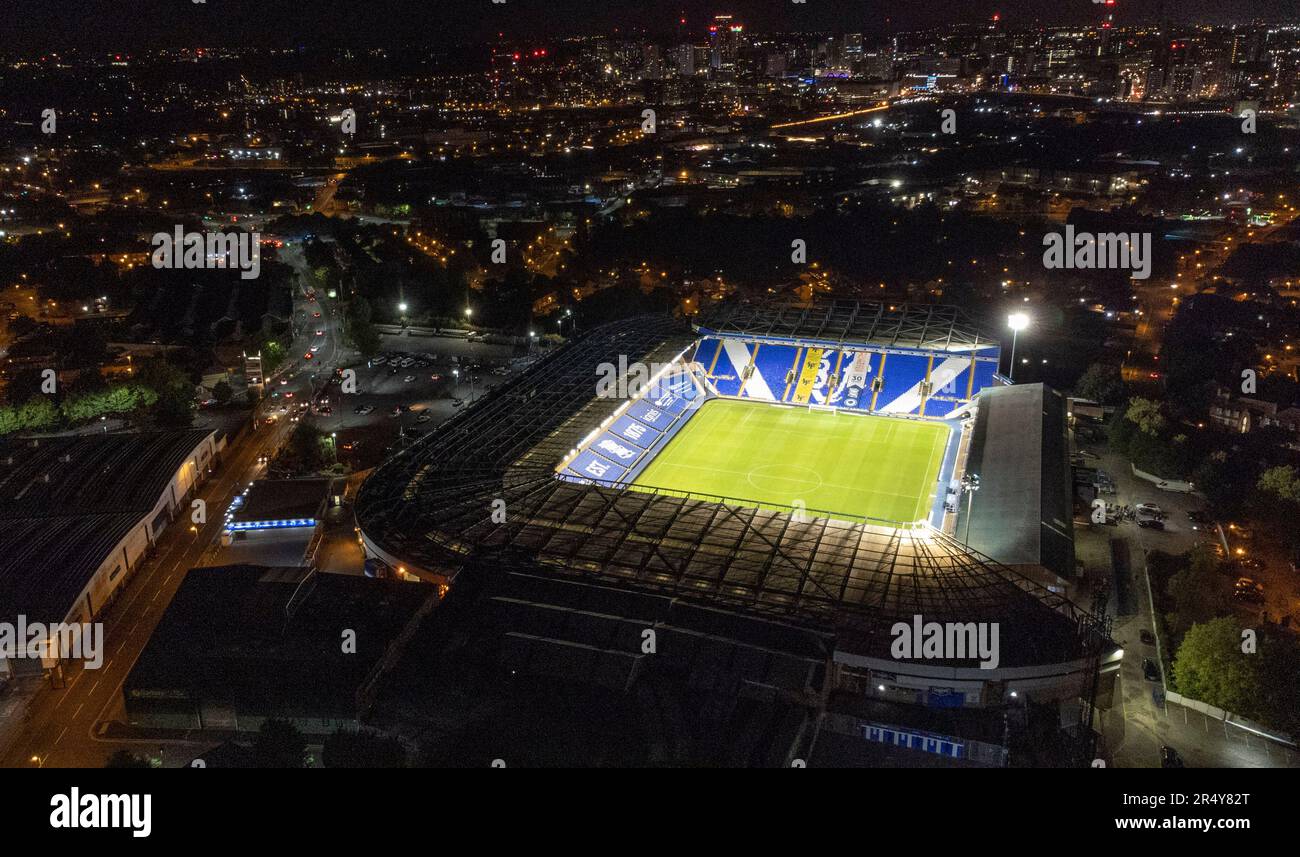 Aerial view of St Andrews, home of Birmingham City FC Stock Photo Alamy