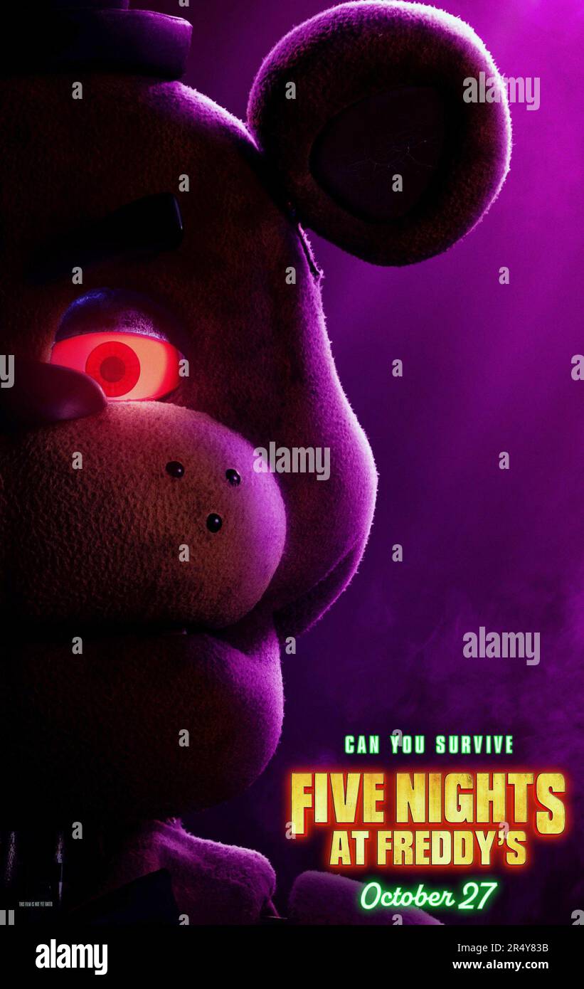 Five Nights At Freddy's 2023 PREMIUM Movie POSTER MADE IN USA