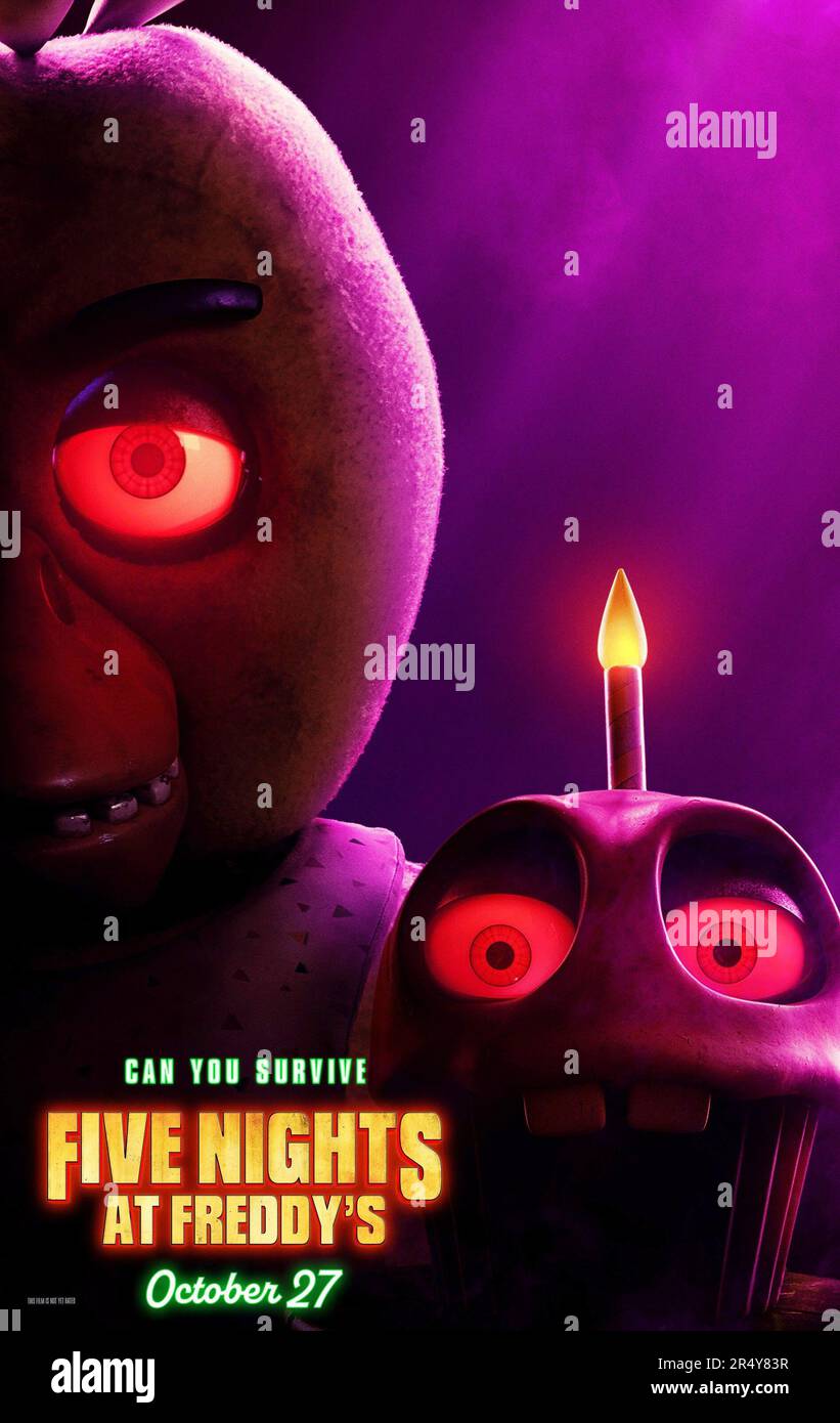 Five Nights At Freddy's 2023 PREMIUM Movie POSTER MADE IN USA