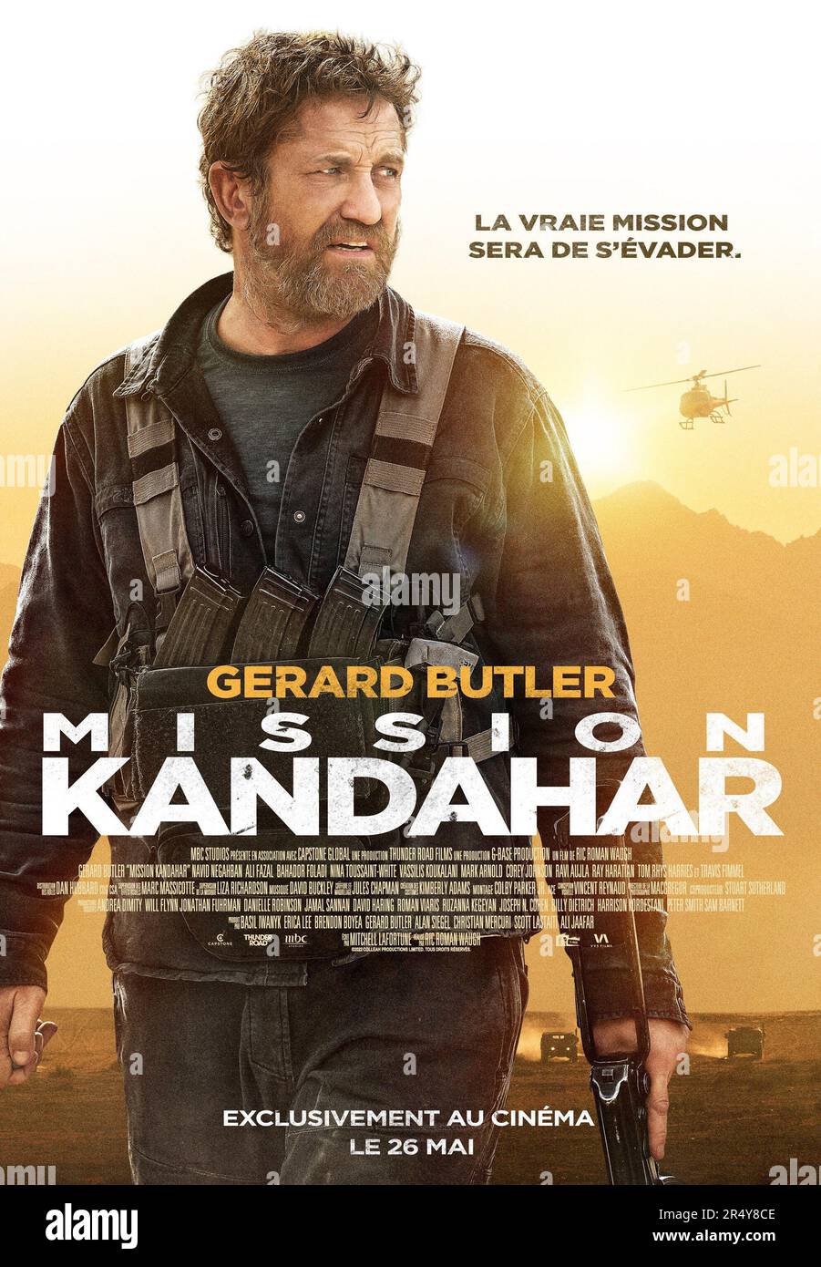 KANDAHAR, (aka MISSION KANDAHAR), Canadian poster in French, Gerard