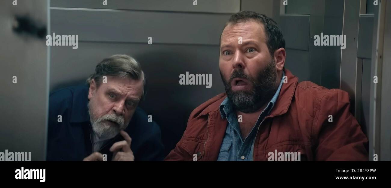 THE MACHINE, from left: Mark Hamill, Bert Kreischer, 2023. © Screen