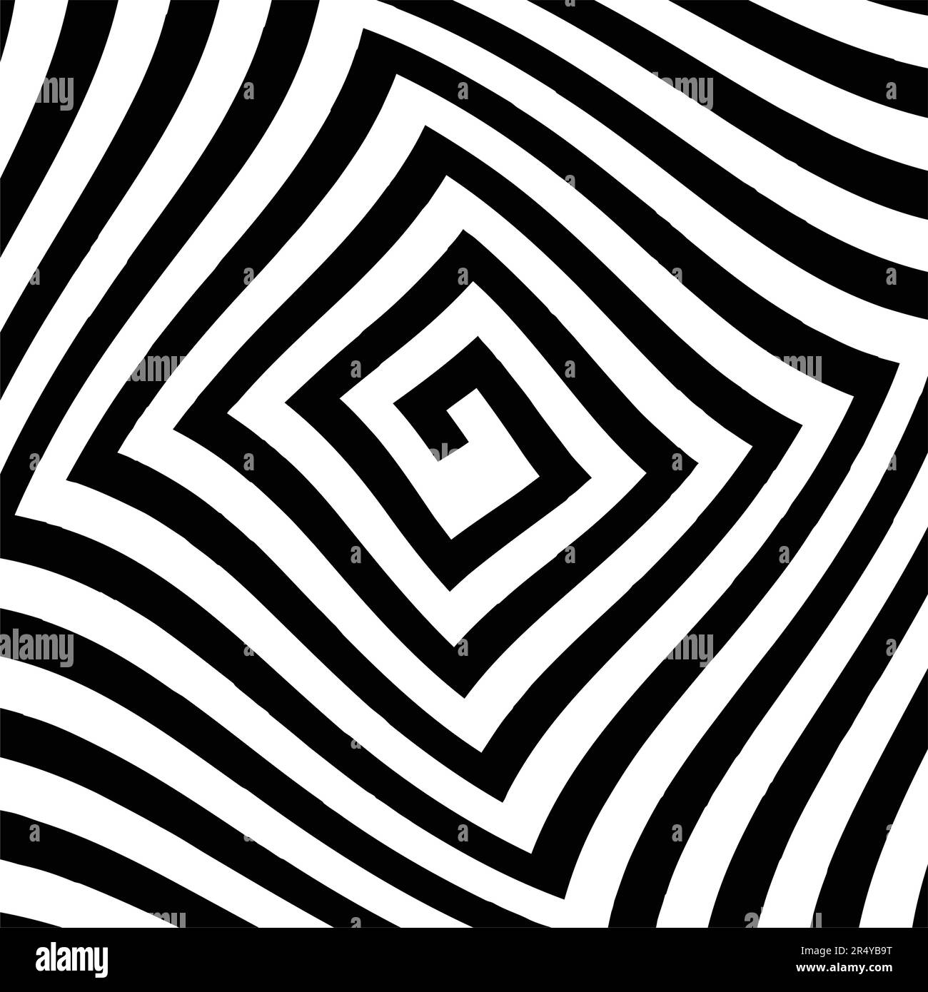 Hypnotic vector vectors Black and White Stock Photos & Images - Alamy
