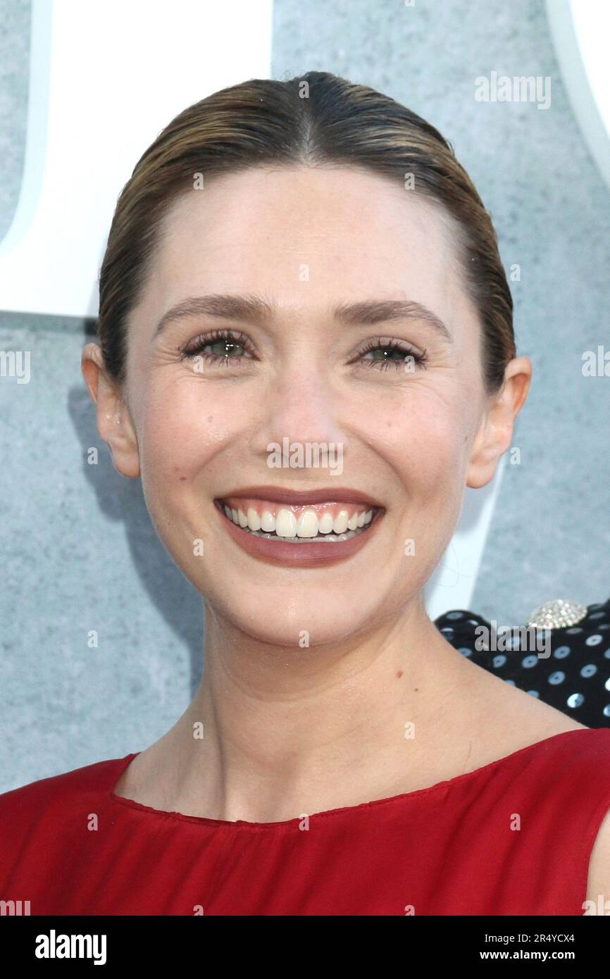 Love & Death TV Series Premiere at the Directors Guild of America on April 26, 2023 in Los Angeles, CA Featuring: Elizabeth Olsen Where: Los Angeles, California, United States When: 26 Apr 2023 Credit: Nicky Nelson/WENN Stock Photo