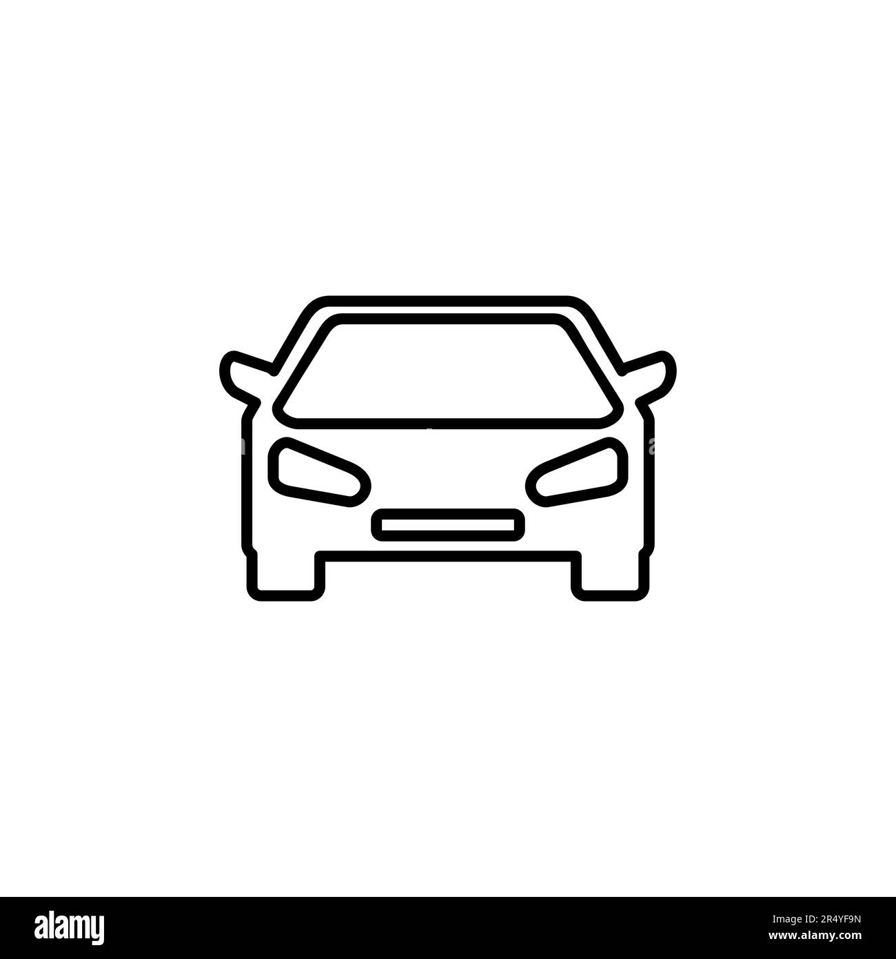 Taxi car icon Black and White Stock Photos & Images - Alamy