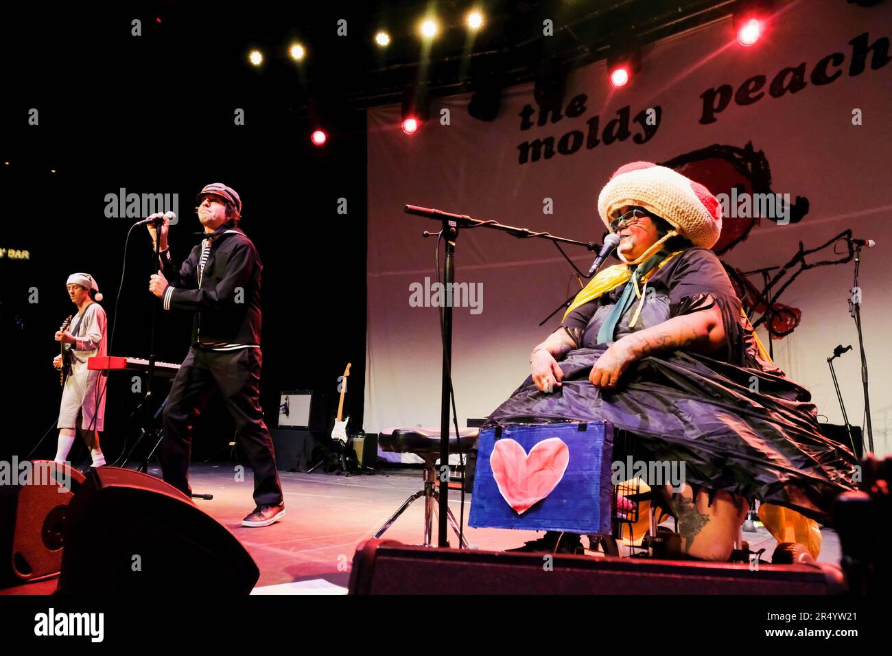 London, UK. 29th May, 2023. (L-R) Guitarist Jack Deshel, American