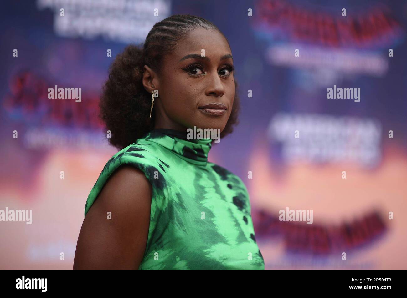 Issa Rae arrives at the world premiere of