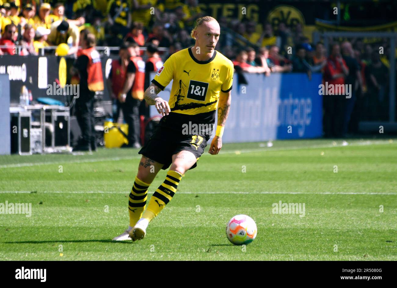 Bundesliga, Signal Iduna Park Dortmund: Borussia Dortmund vs FSV Mainz 05; Stock Photo