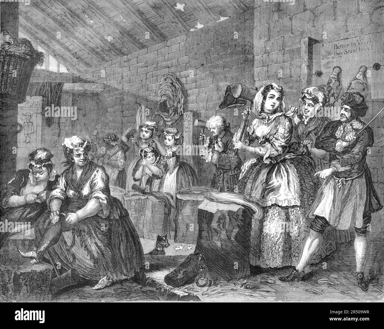 A Harlot's Progress The Death Stock Photo Alamy