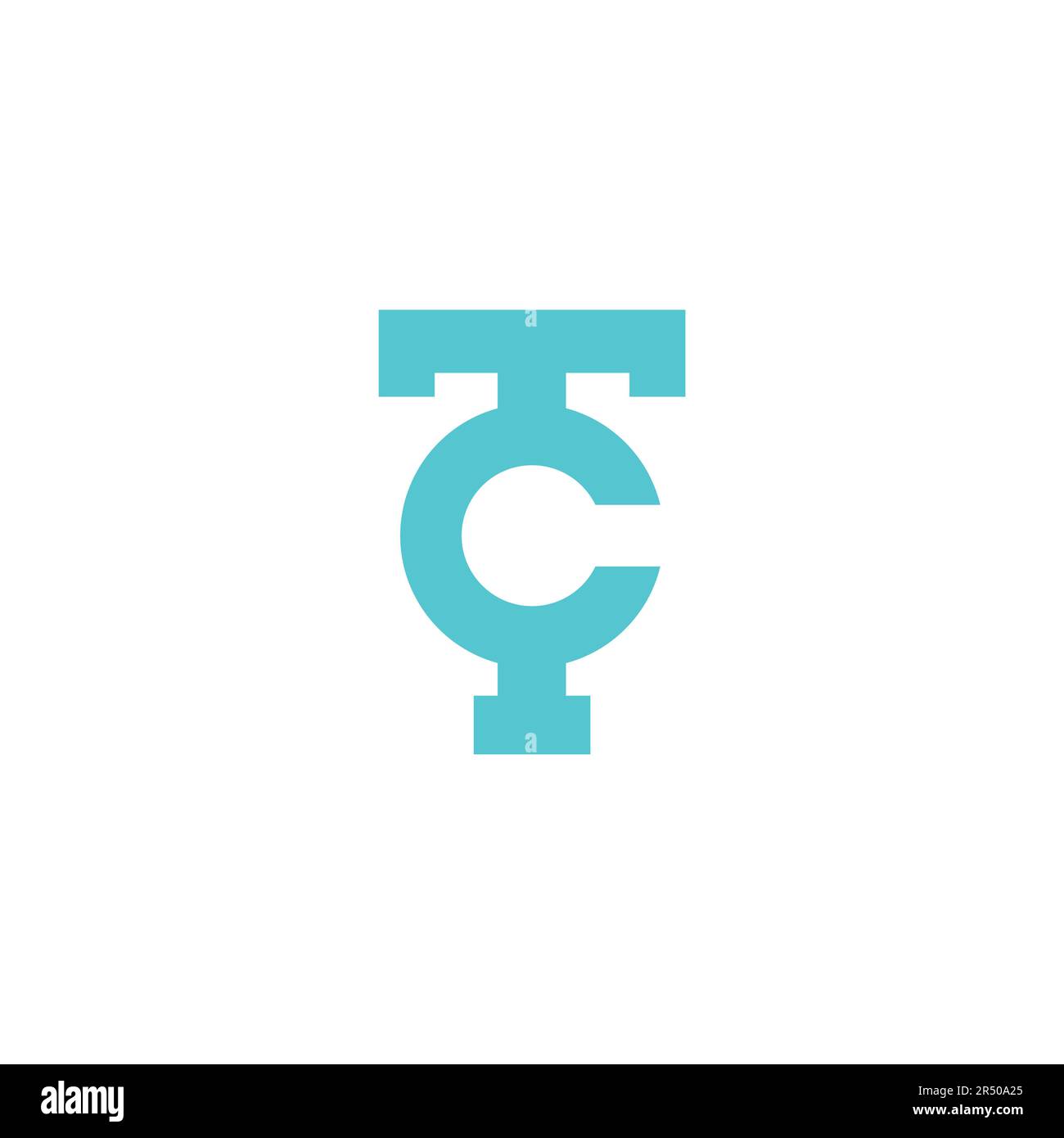TC Logo Simple suitable for your business. TC Icon Stock Vector Image ...