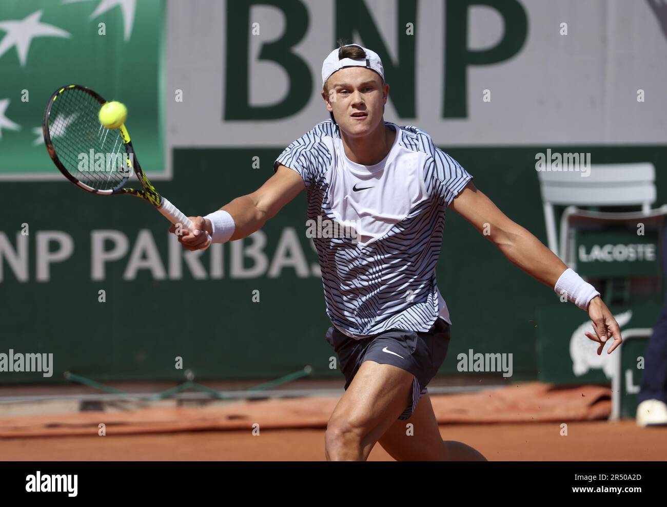 Paris, France - 30/05/2023, Holger Rune of Denmark during day 3 of the ...