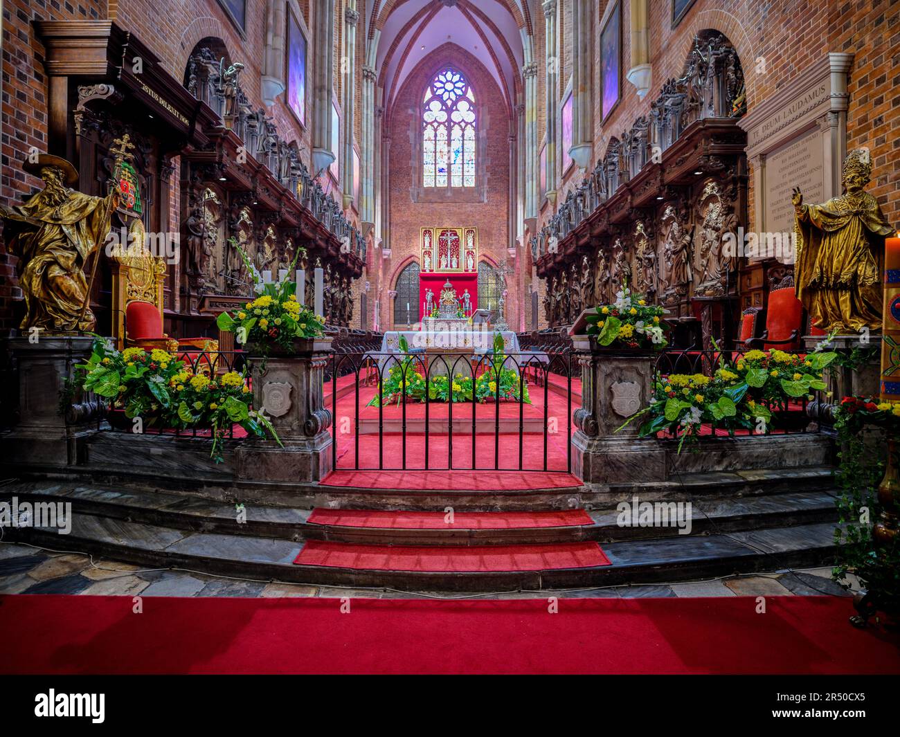 Gothic cathedral of saint johns wroclaw hi-res stock photography and ...