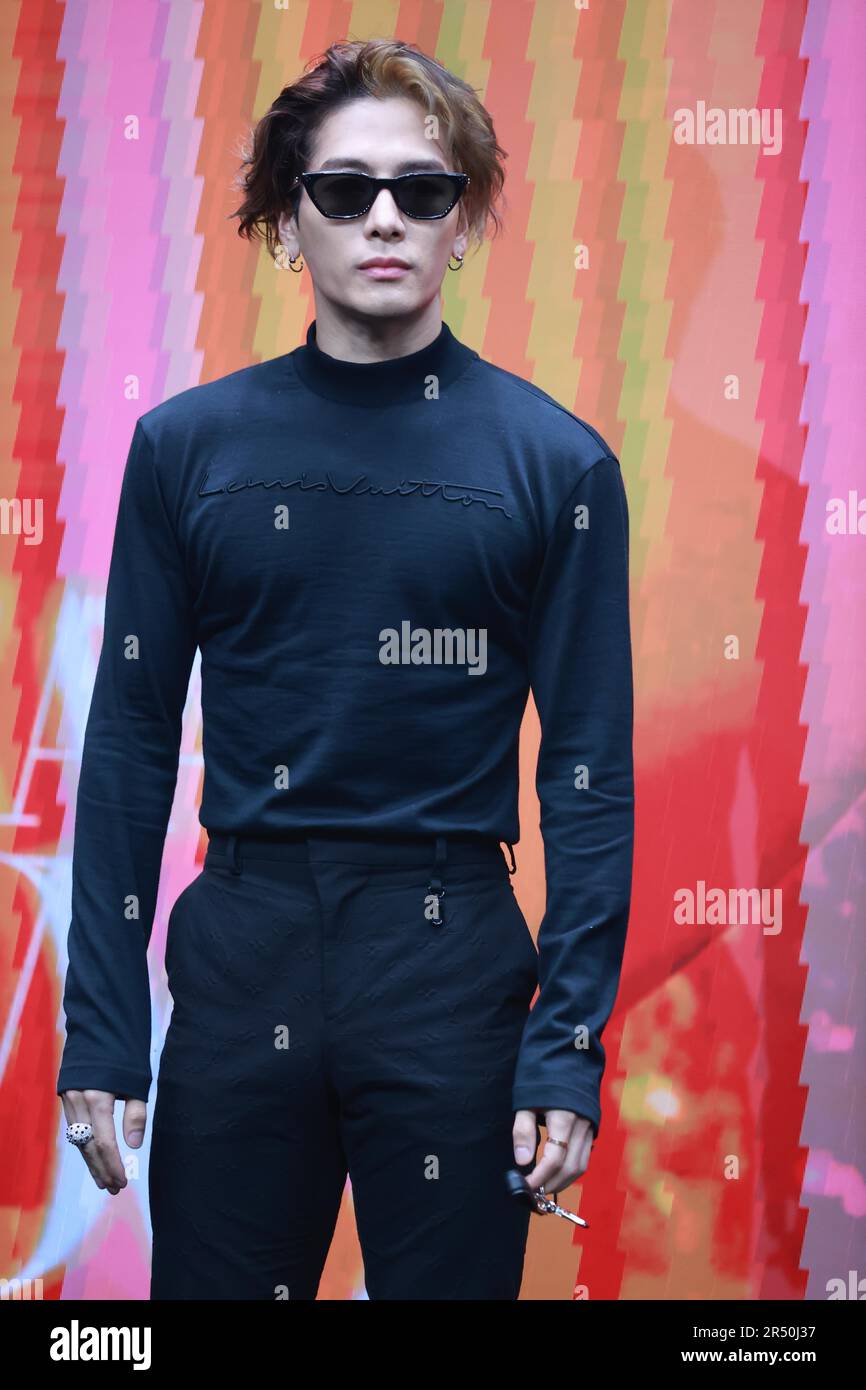 Hong Kong rapper, singer and dancer Jackson Wang attends BAZAAR activity in  Shanghai, China. 30th May, 2023. (Photo by ChinaImages/Sipa USA) Credit:  Sipa US/Alamy Live News Stock Photo - Alamy