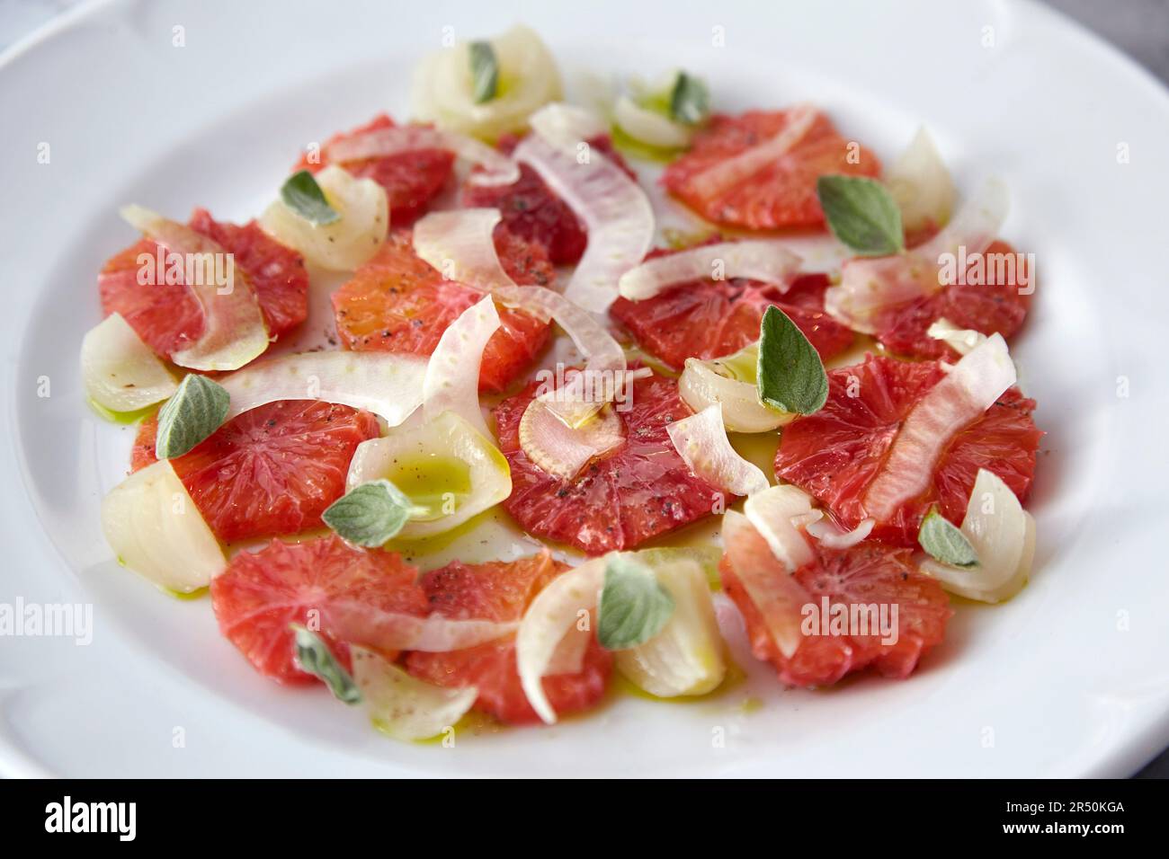 Blood Orange Carpaccio Stock Photo - Alamy Blood Orange Carpaccio Stock Photo - Alamy