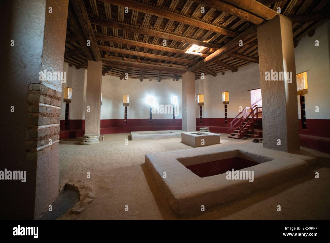 Aztec Ruins National Monument in northwestern New Mexico Stock Photo