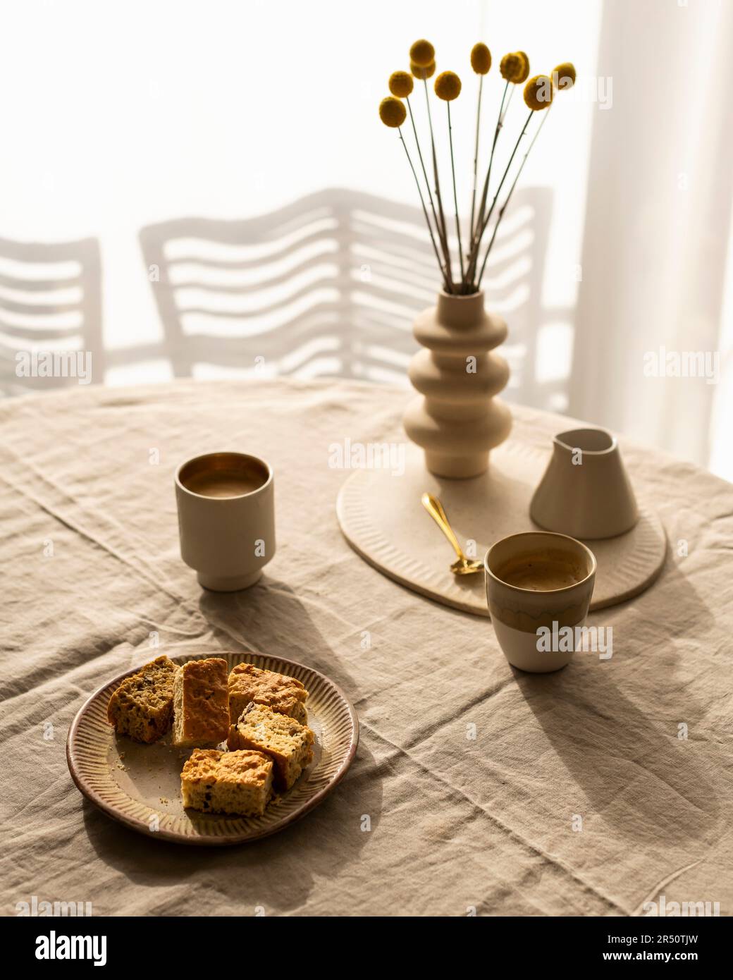 Early morning rusk and coffee (South Africa Stock Photo - Alamy