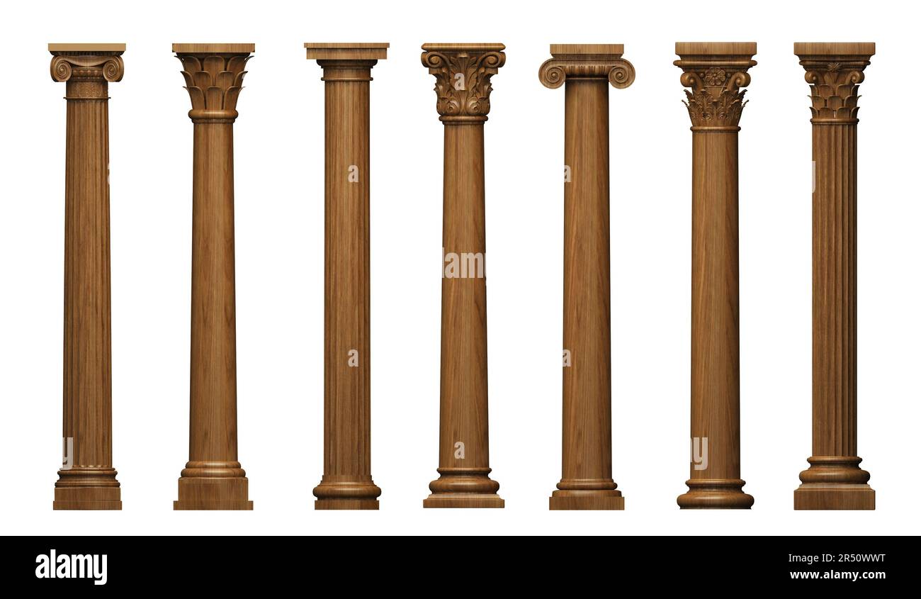 Egyptian temple 3d illustration Cut Out Stock Images & Pictures Alamy