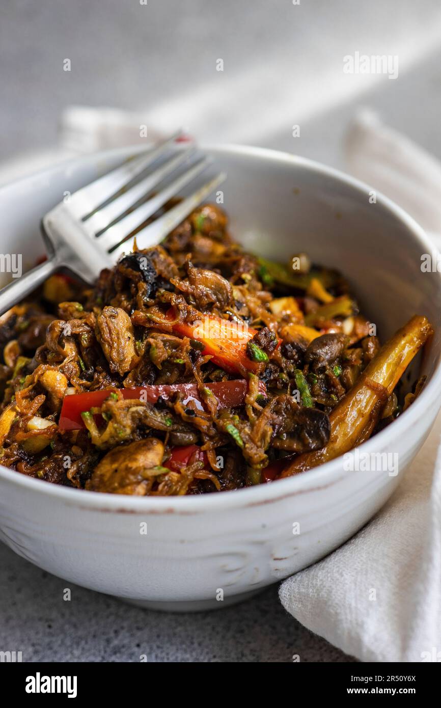 Mushroom ragout hi-res stock photography and images - Alamy