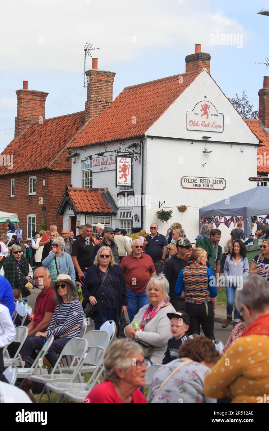 Wellow Maypole dancing held on the village green in Wellow
