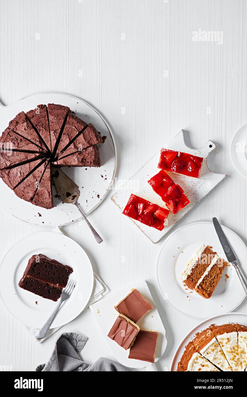 Selection of cakes hi-res stock photography and images - Alamy
