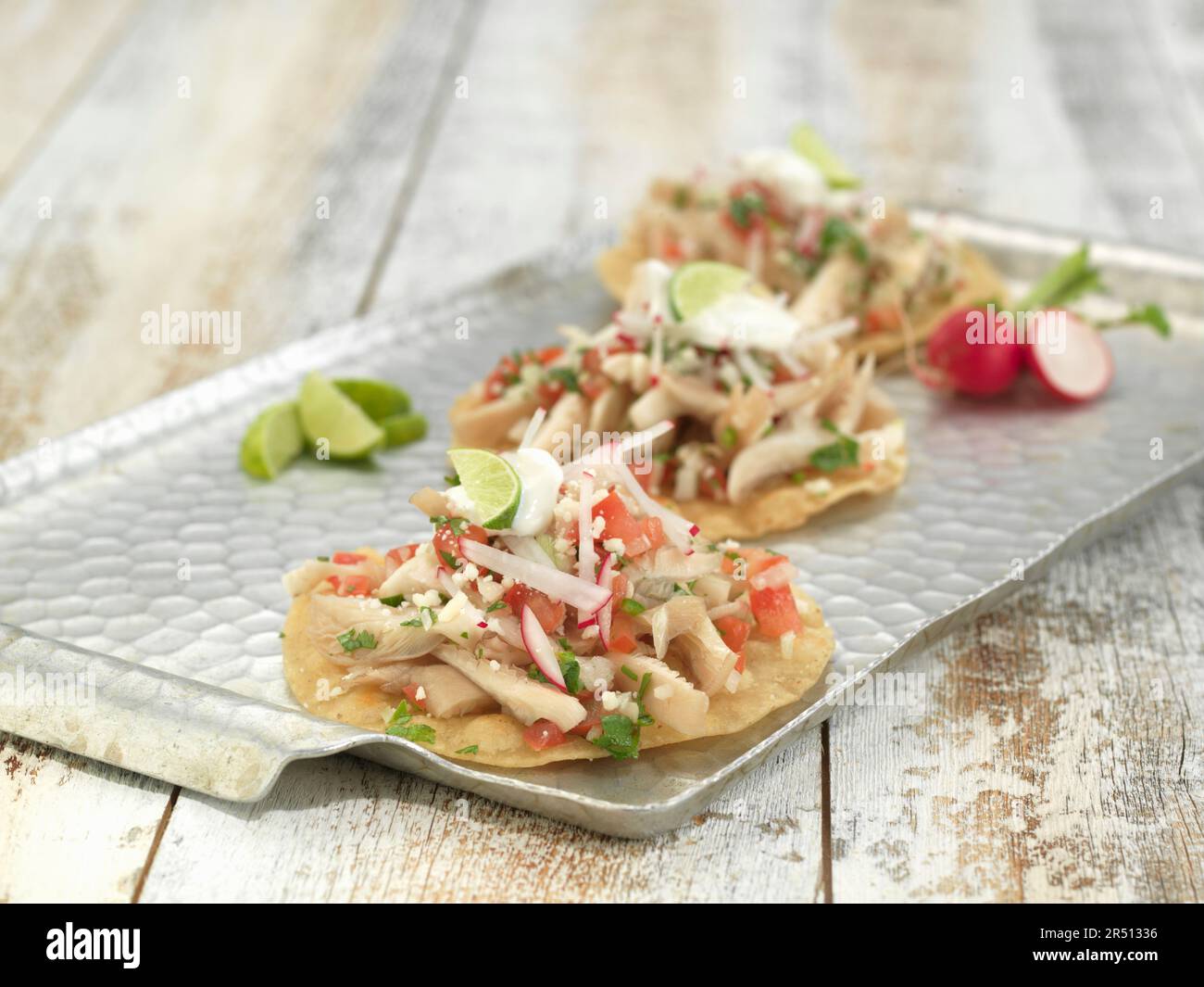 Oyster mushroom ceviche Stock Photo Alamy