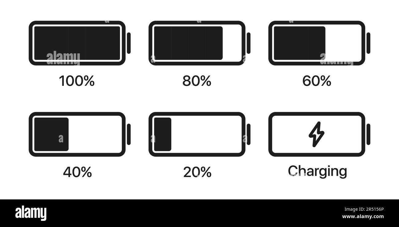 Charging a mobile phone battery to restore its power and ensure