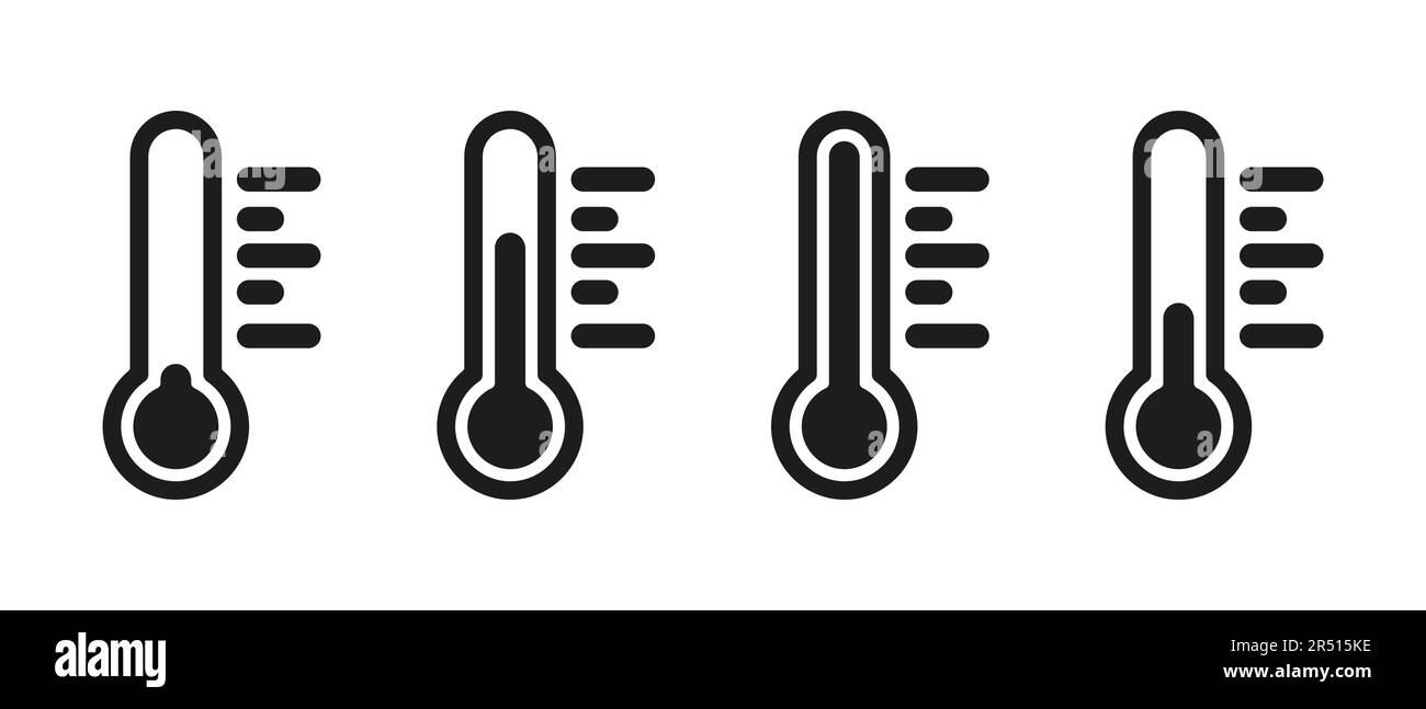 Outdoor digital thermometer display Stock Vector Images - Alamy