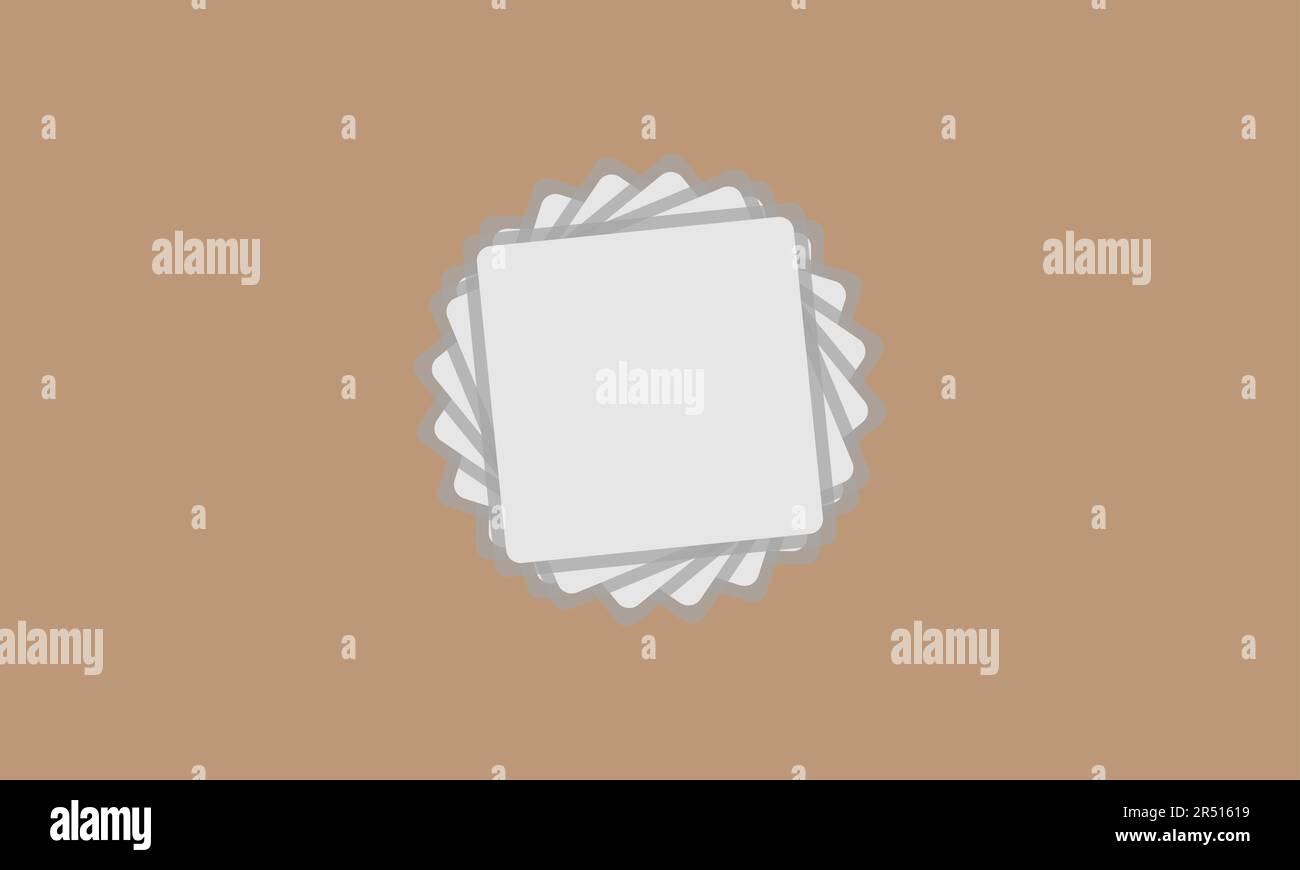 napkins vector icon for daily life Stock Vector