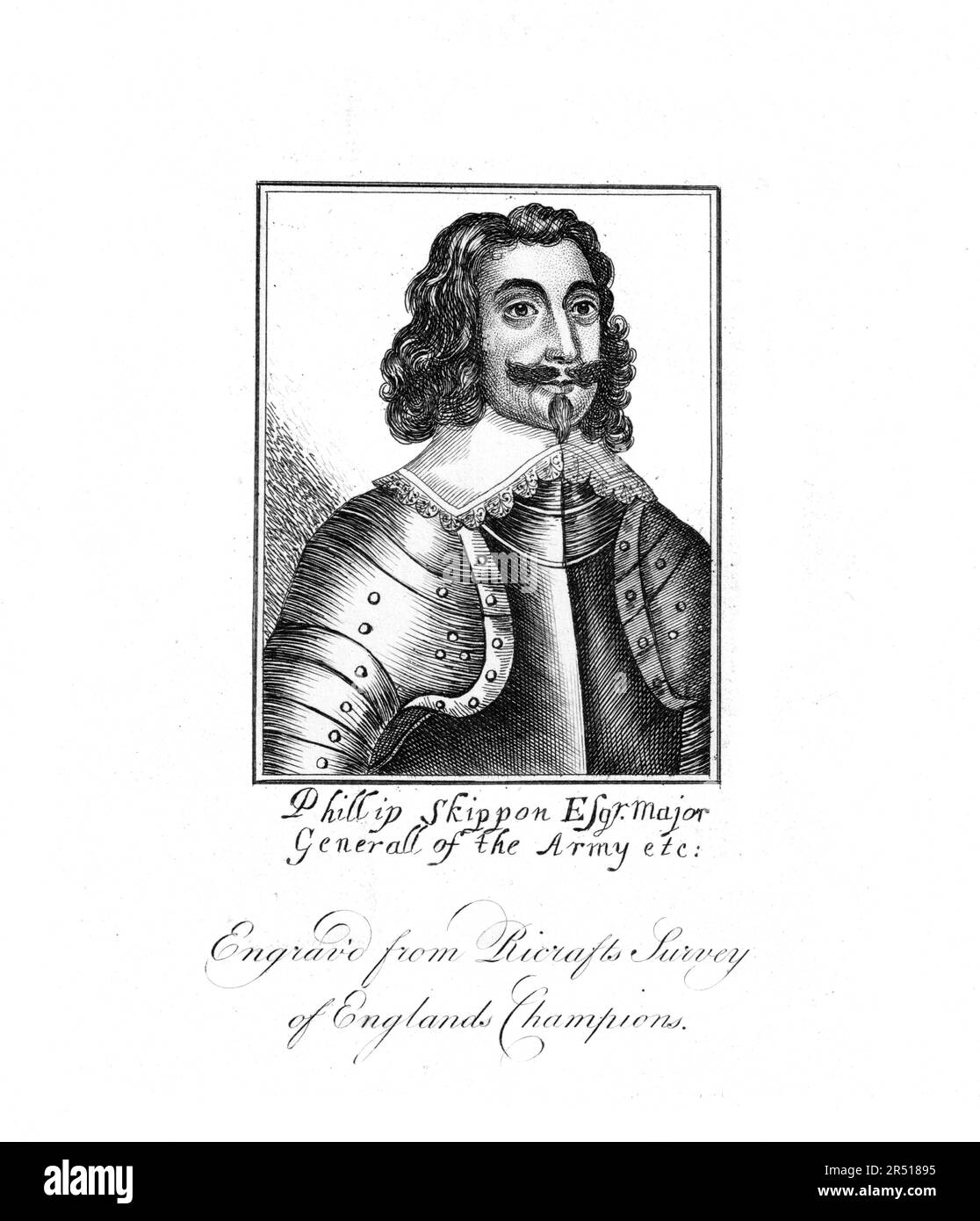 Philip Skippon, of the Army, engraved by William