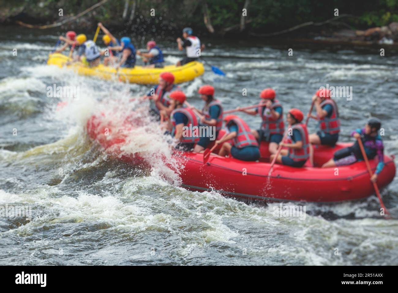 Canada red river expedition hi-res stock photography and images - Alamy