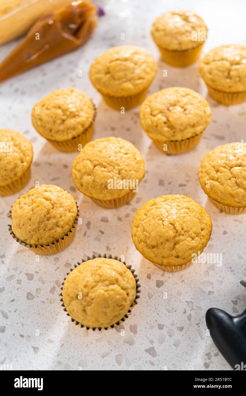 Dulce de Leche Cupcakes Stock Photo - Alamy