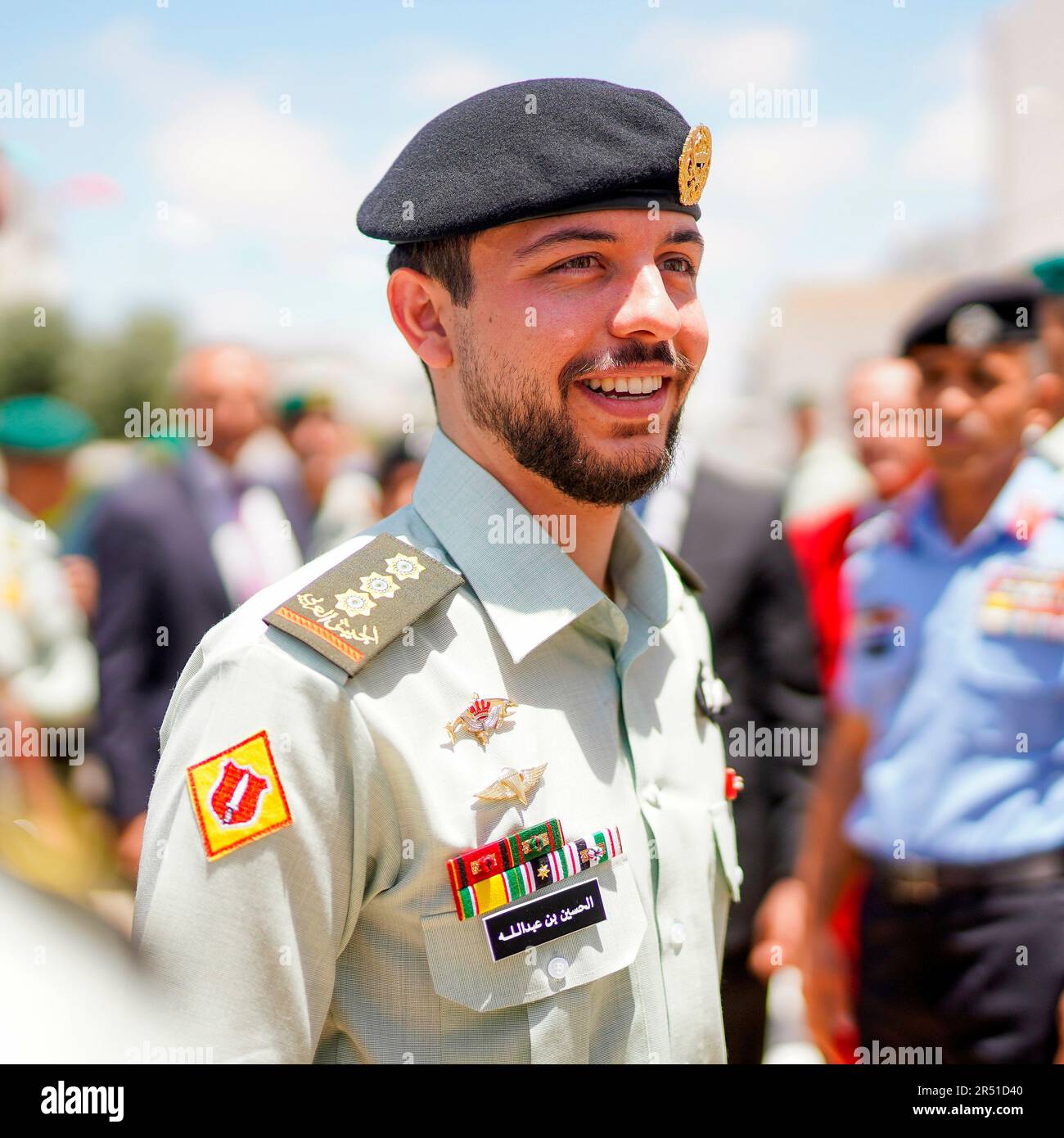 Crown Prince Al Hussein bin Abdullah II of Jordan, on May 31, 2023 