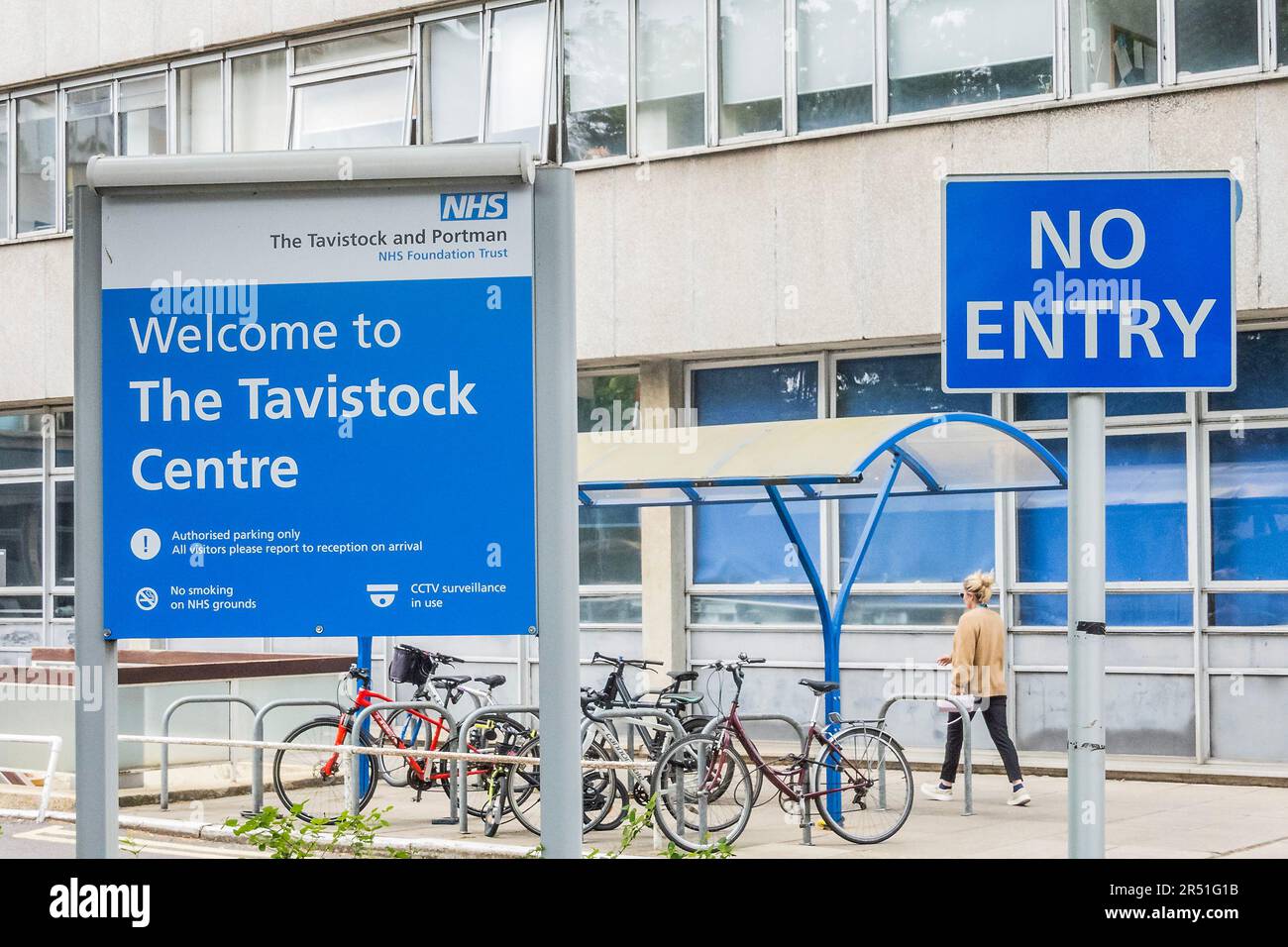 The closure of the only NHS gender clinic for children in England and Wales has been delayed to March 2024, about a year later than first planned. The Gender Identity Development Service (Gids), based at London's Tavistock and Portman NHS Foundation Trust, will be replaced by two regional hubs. A review said a new model was needed, after Gids was heavily criticised. The Tavistock clinic was rated as 'inadequate' by inspectors who visited in late 2020 after the BBC's Newsnight programme reported whistleblowers' concerns. There has been a large increase in referrals to the clinic in recent years Stock Photo