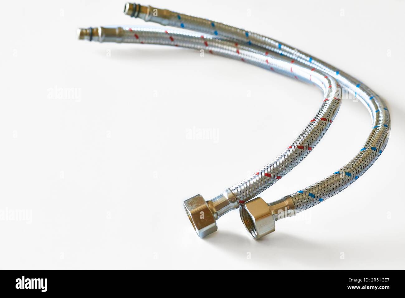 Stainless steel flexible hoses hi-res stock photography and images - Alamy