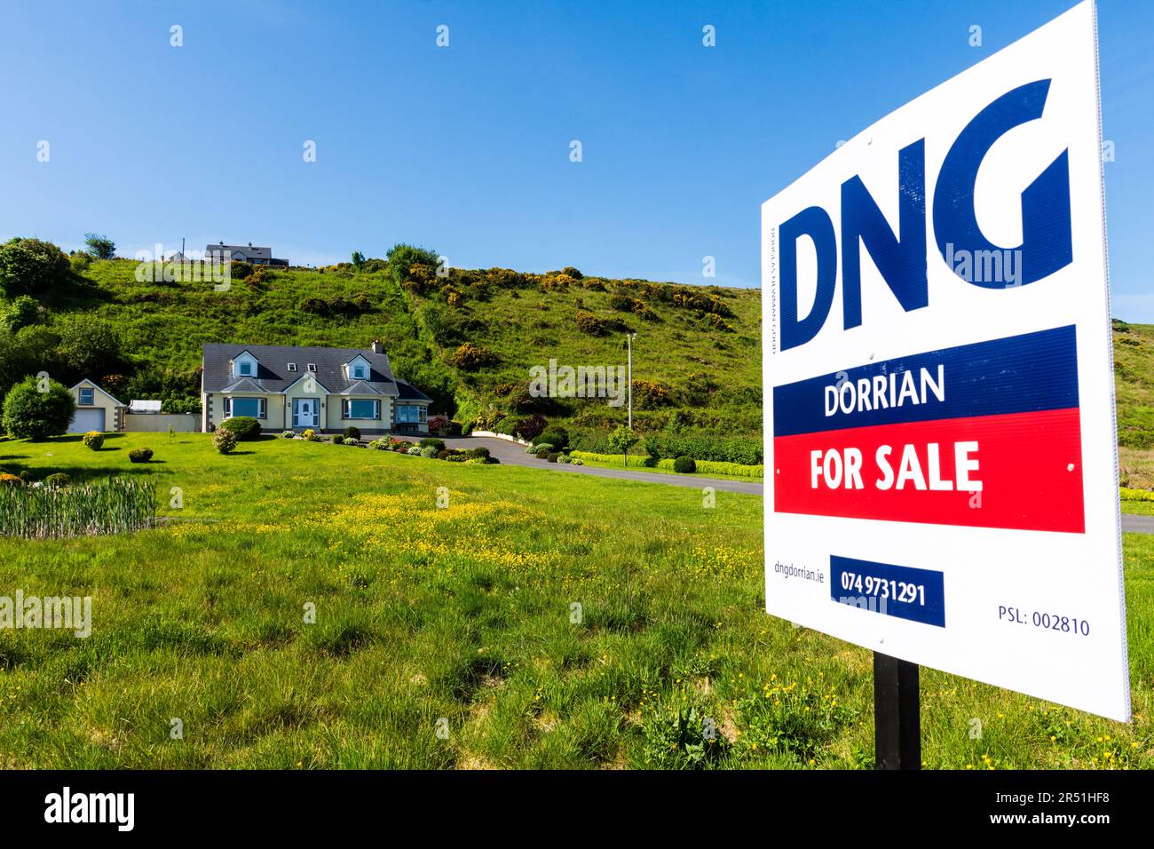 Rural Ireland house for sale near to village of Ardara, County Donegal