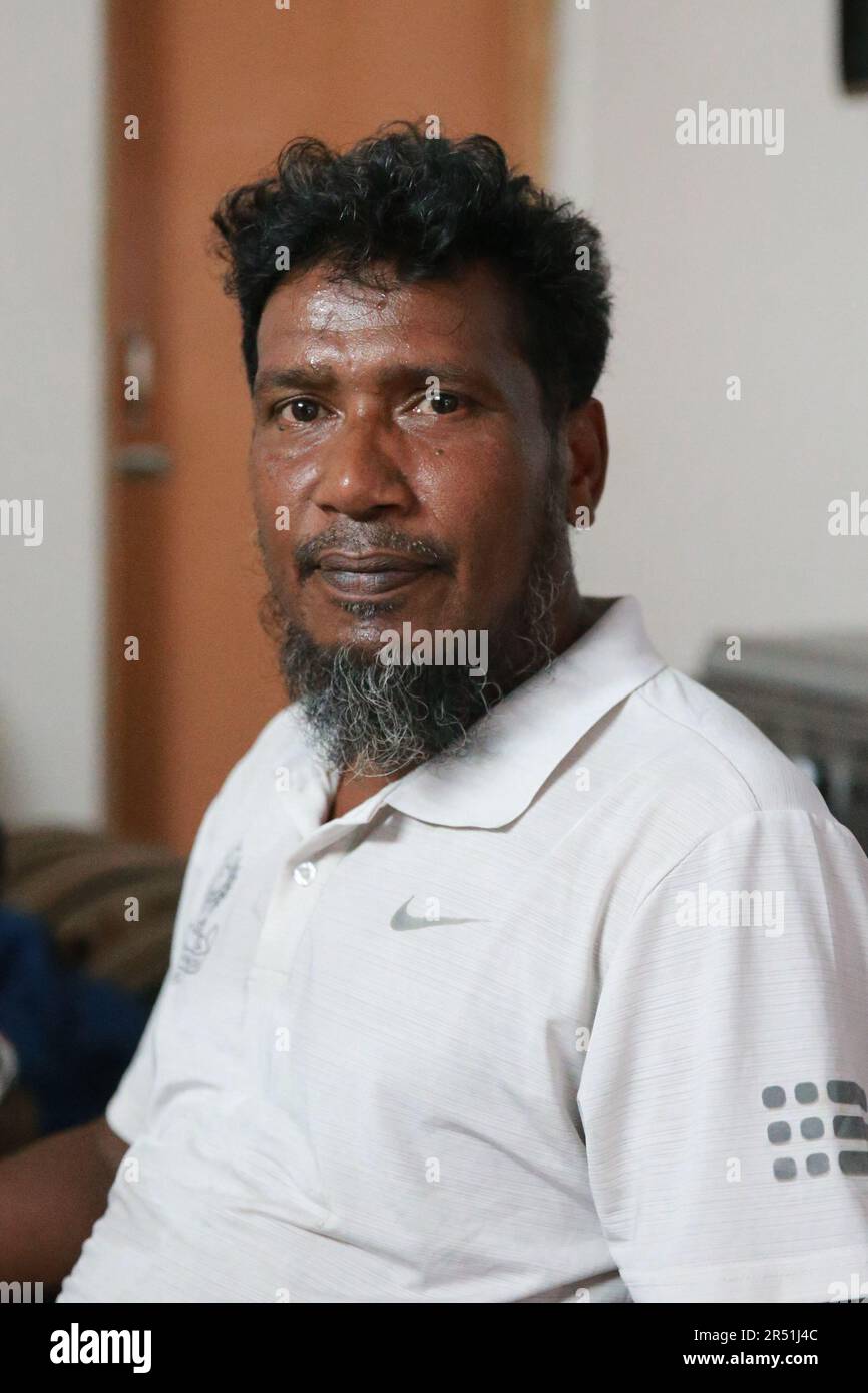 Mohammedan Head Coach Alfaz Ahmed Stock Photo