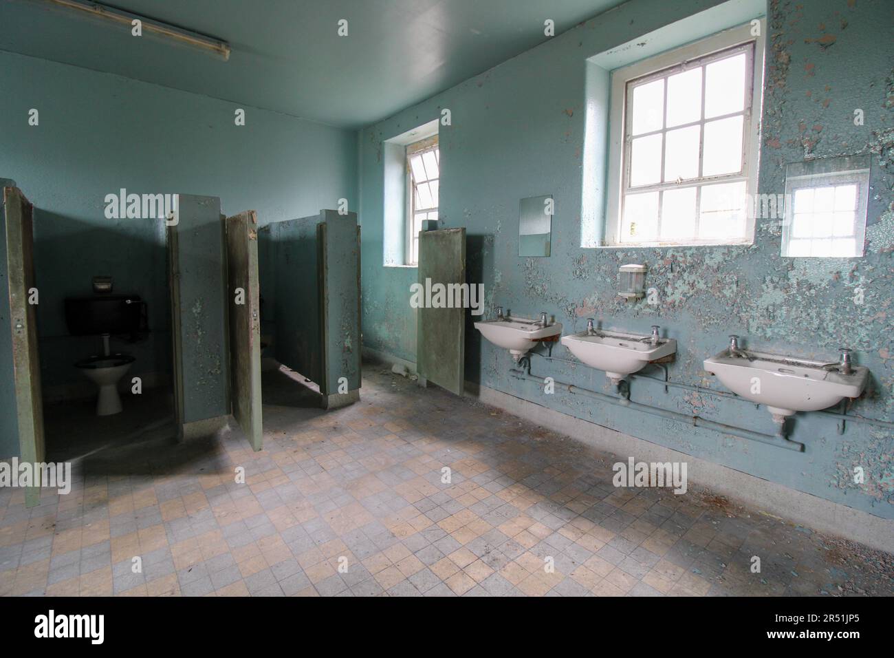 One of the bathrooms. GALWAY, IRELAND THESE CREEPY images show an