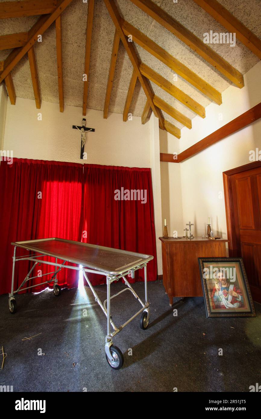 Religious symbolism was left behind. GALWAY, IRELAND THESE CREEPY