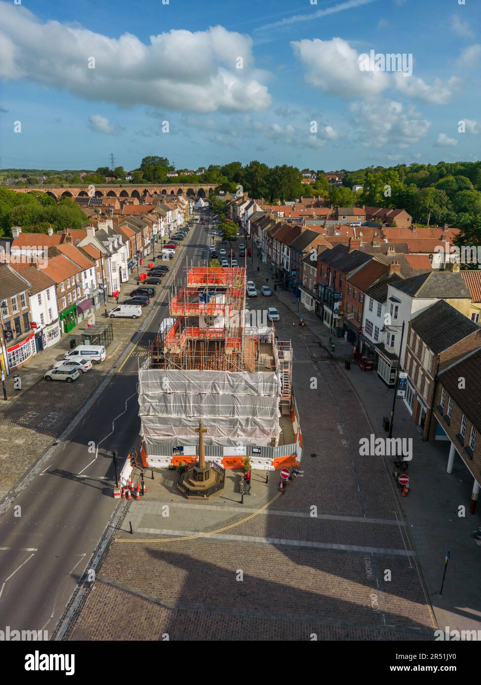 Yarm High Street Stock Photo Alamy