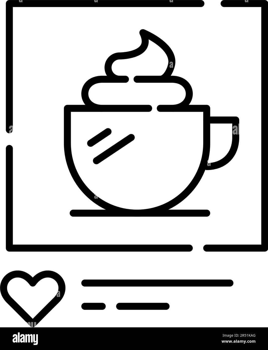 Cup Of Coffee With Whipped Cream Social Media Post Restaurant cup-of-coffee-with-whipped-cream-social-media-post-restaurant