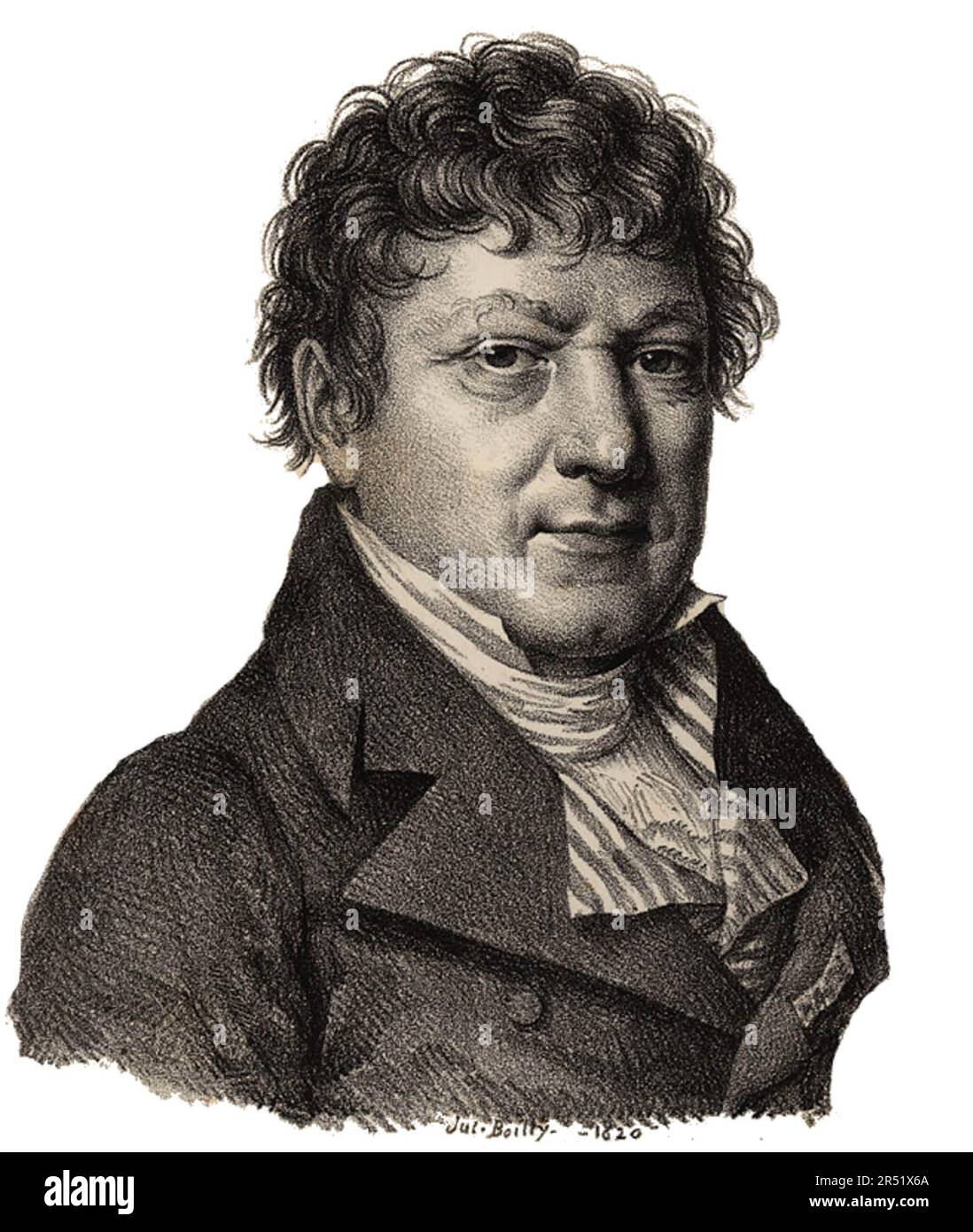 Jean Baptiste Joseph, chevalier Delambre Stock Photo - Alamy