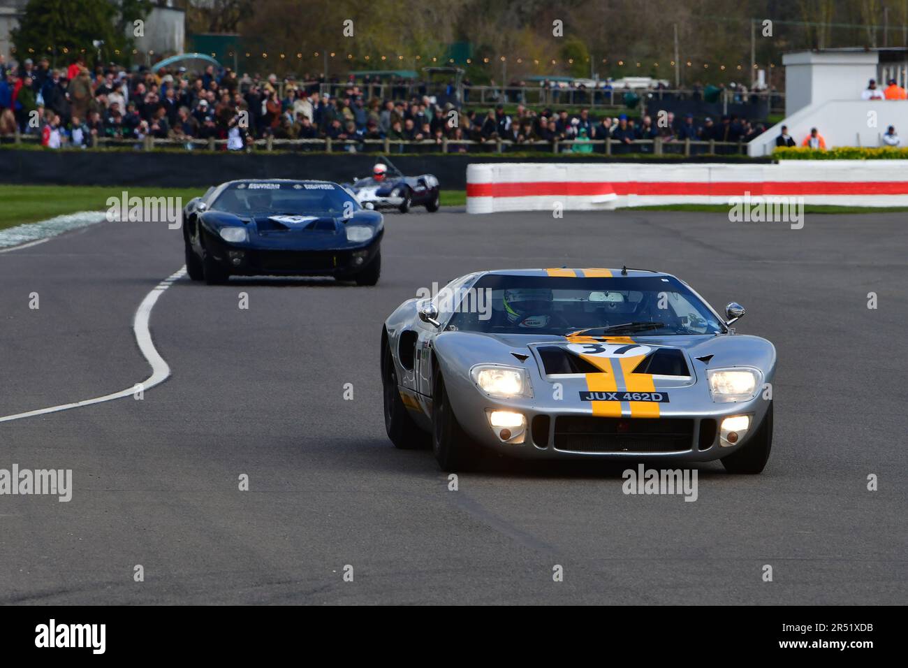 Gordon Shedden, Miles Griffiths, Ford GT40, Gurney Cup, a forty five minute race for prototype sports cars that competed between 1960 and 1966 with a Stock Photo