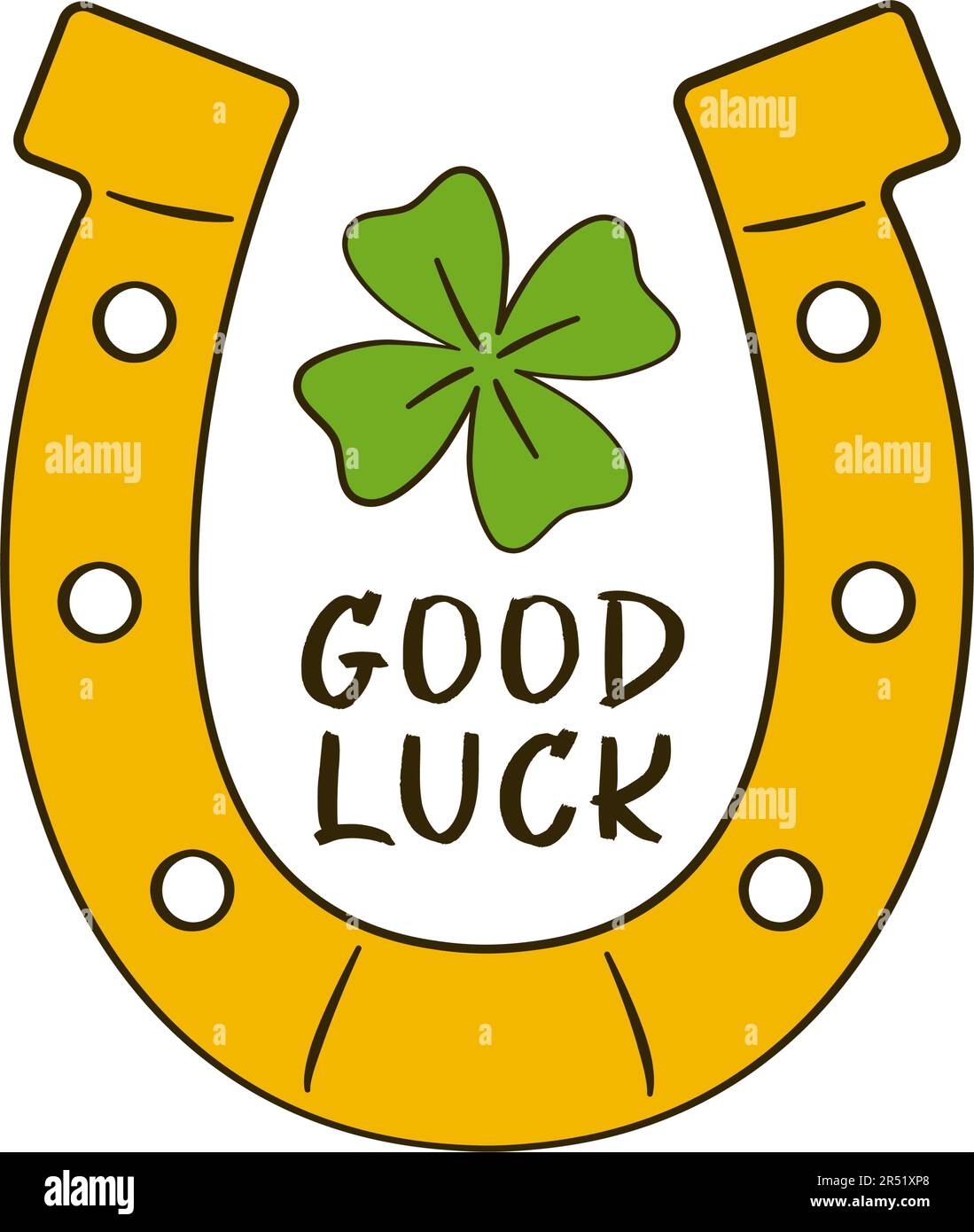 Good Luck Horse Shoe Stock Illustrations – 3,496 Good Luck Horse