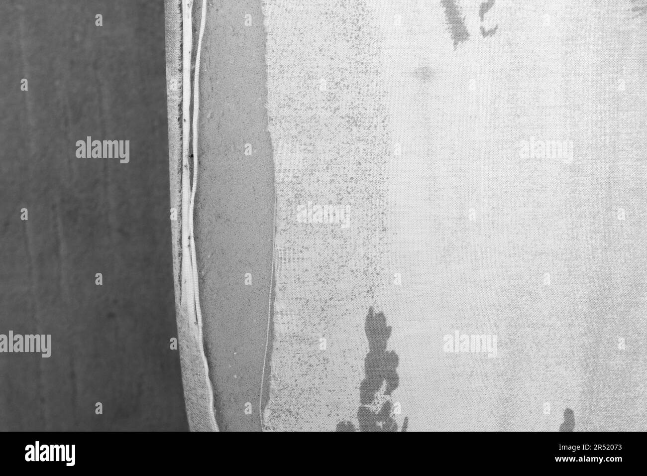 Old Torn Material Sofa Upholstery Surface Worn Fabric Furniture Vintage