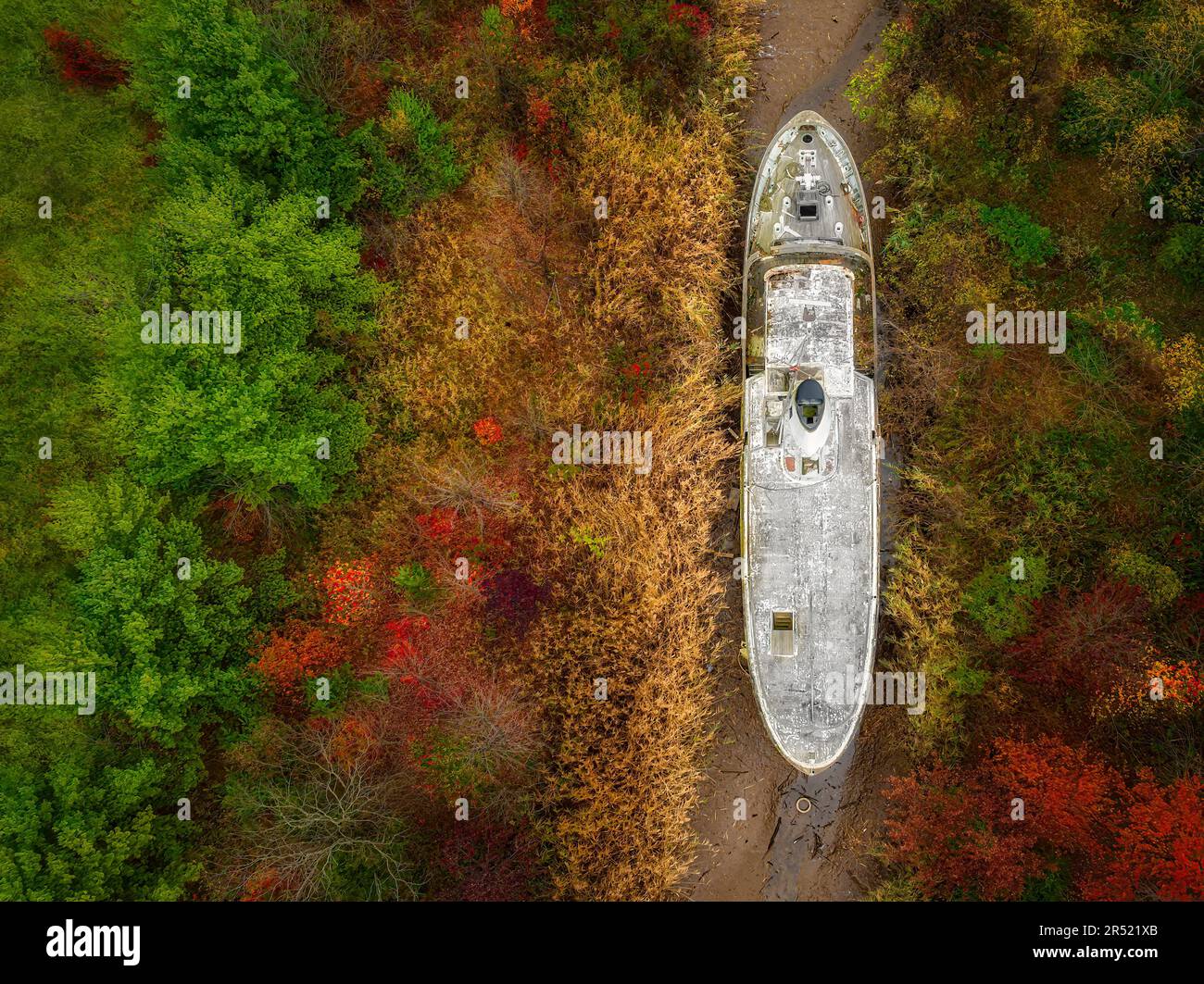 Aground in NJ During Low Tide Aground in NJ During Low Tide Aerial