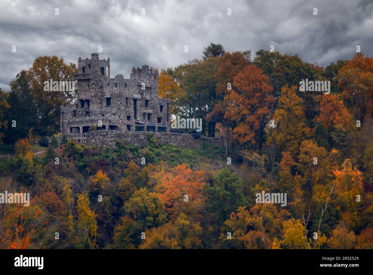 Exterior of Gillette Castle, East Haddam,Connecticut Stock Photo Alamy