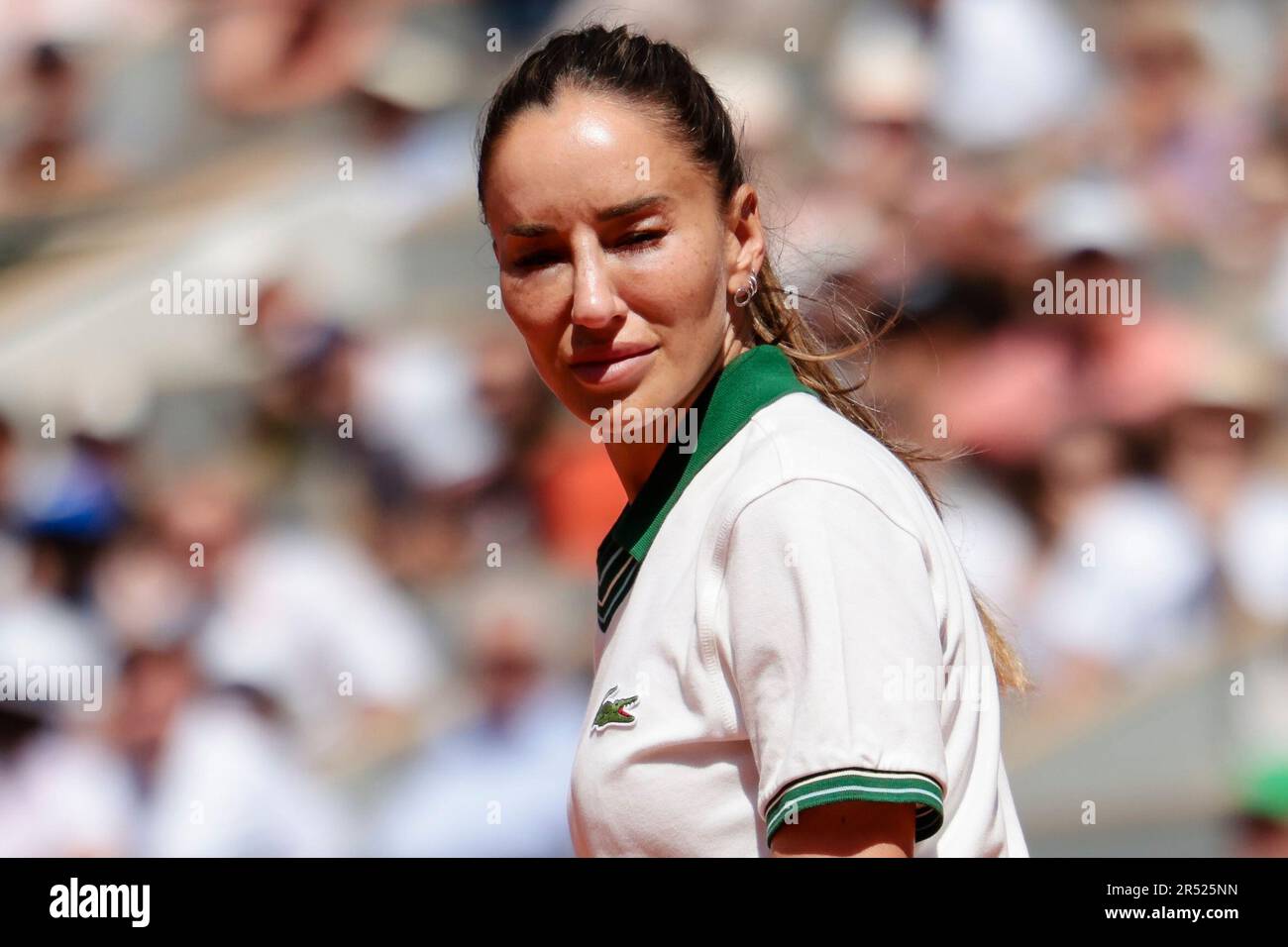 Paris, France. 31st May, 2023. Chair umpire Marijana Veljovic (Serbia