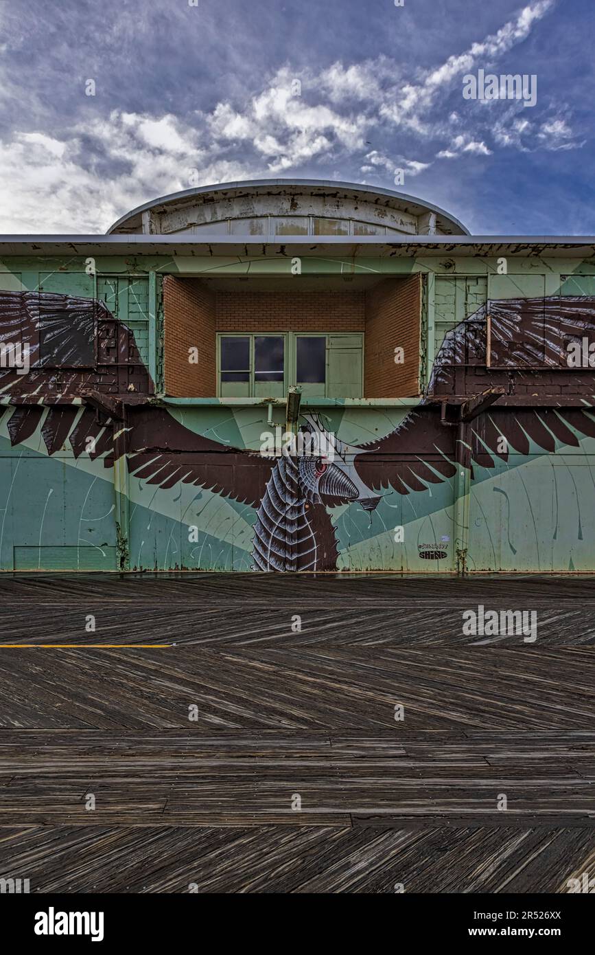 Asbury Park Boardwalk Stock Photo - Alamy